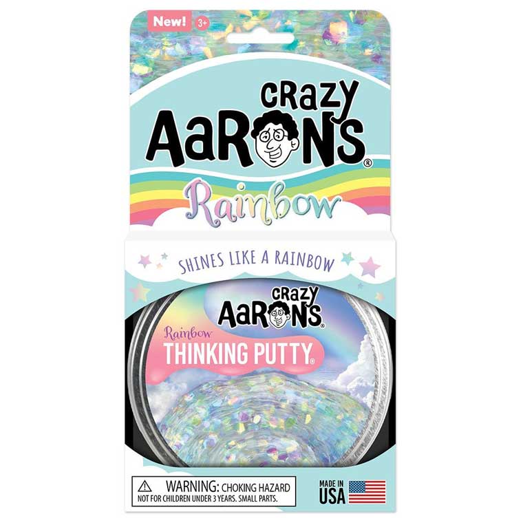 CRAZY AARON'S Thinking Putty - 4"/ RAINBOW