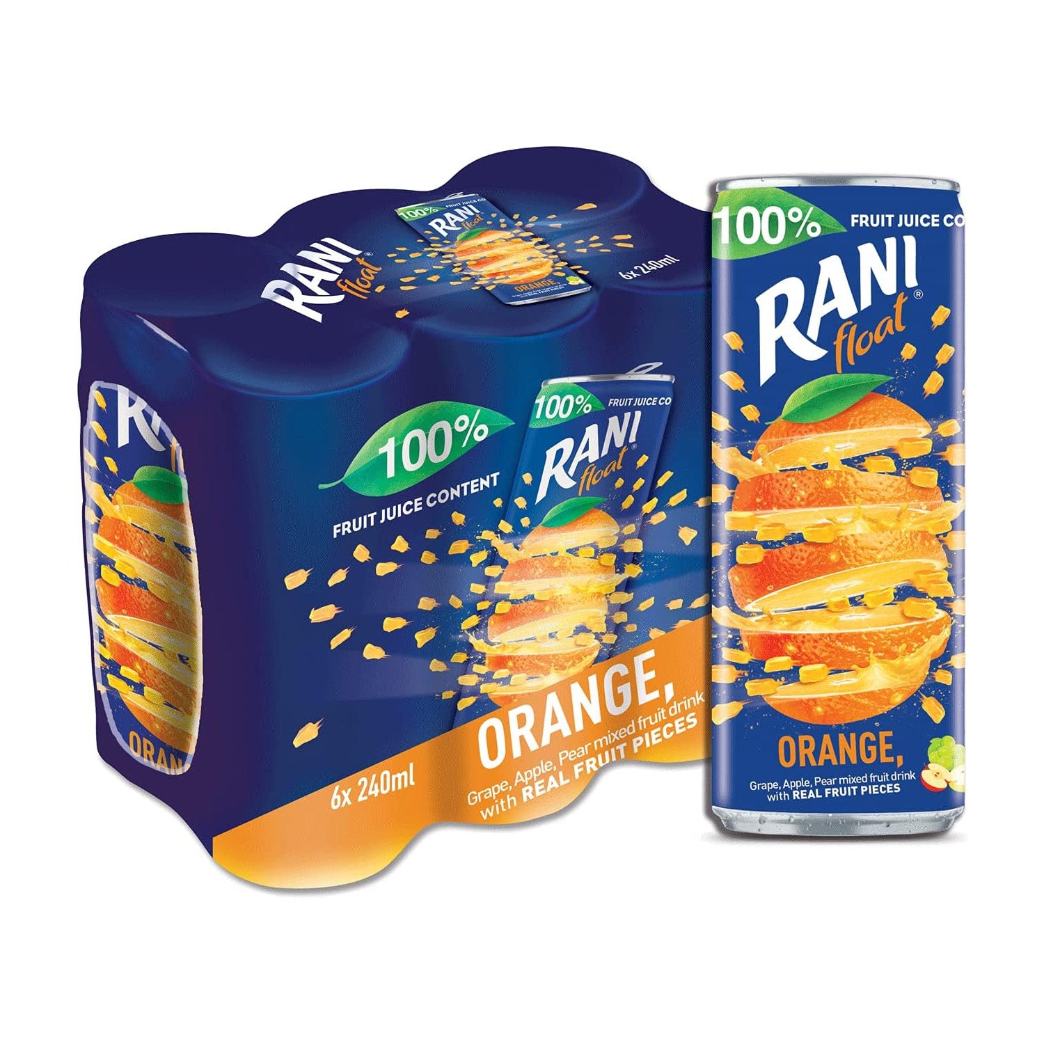 Rani Float Orange Juice 6Li