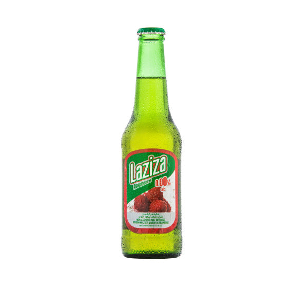 Laziza Maltdrink Raspberry 330Ml