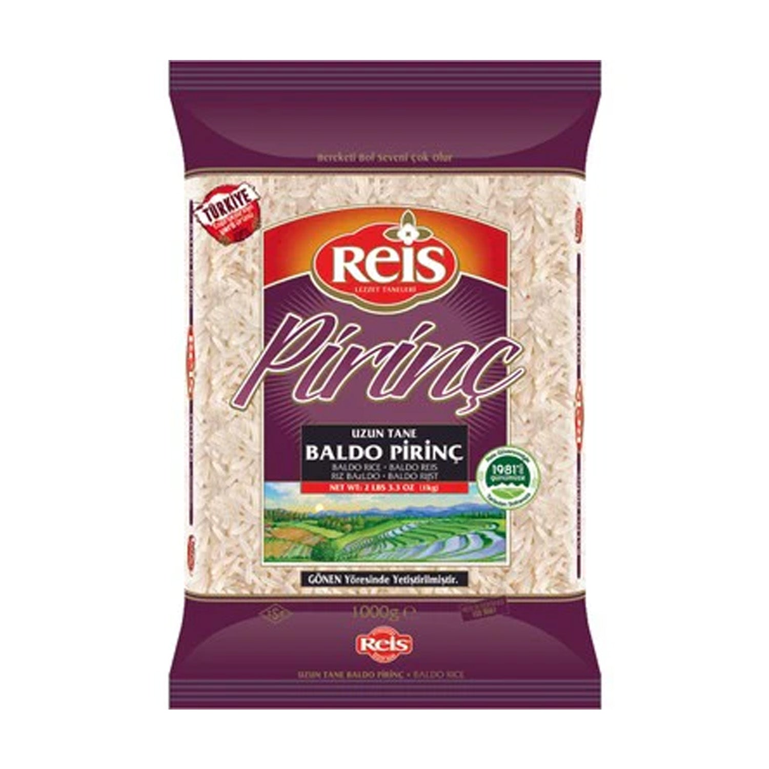 Reis Baldo Rice 1Kg