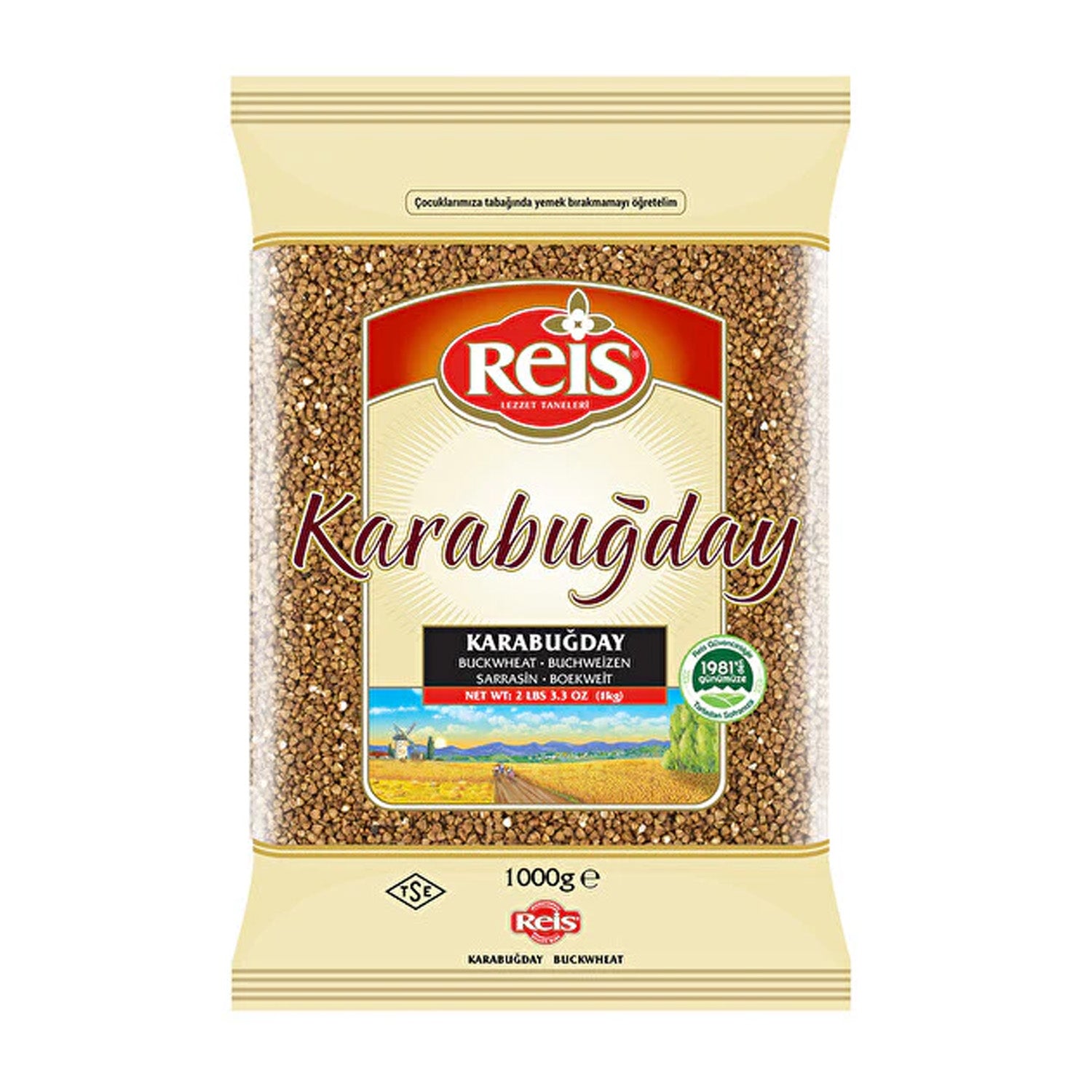 Reis Buckwheat 1Kg