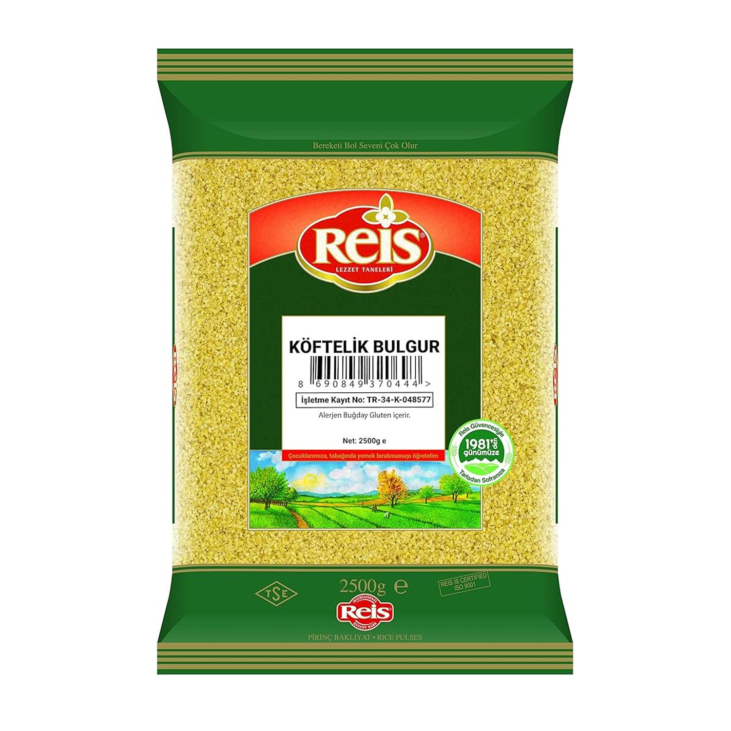 Reis Bulgur Fine 2.5Kg