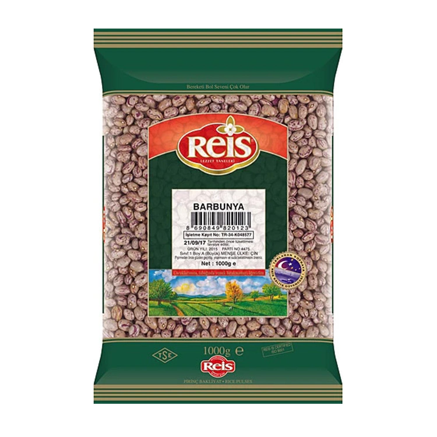 Reis Red Beans/Barbunya 1Kg