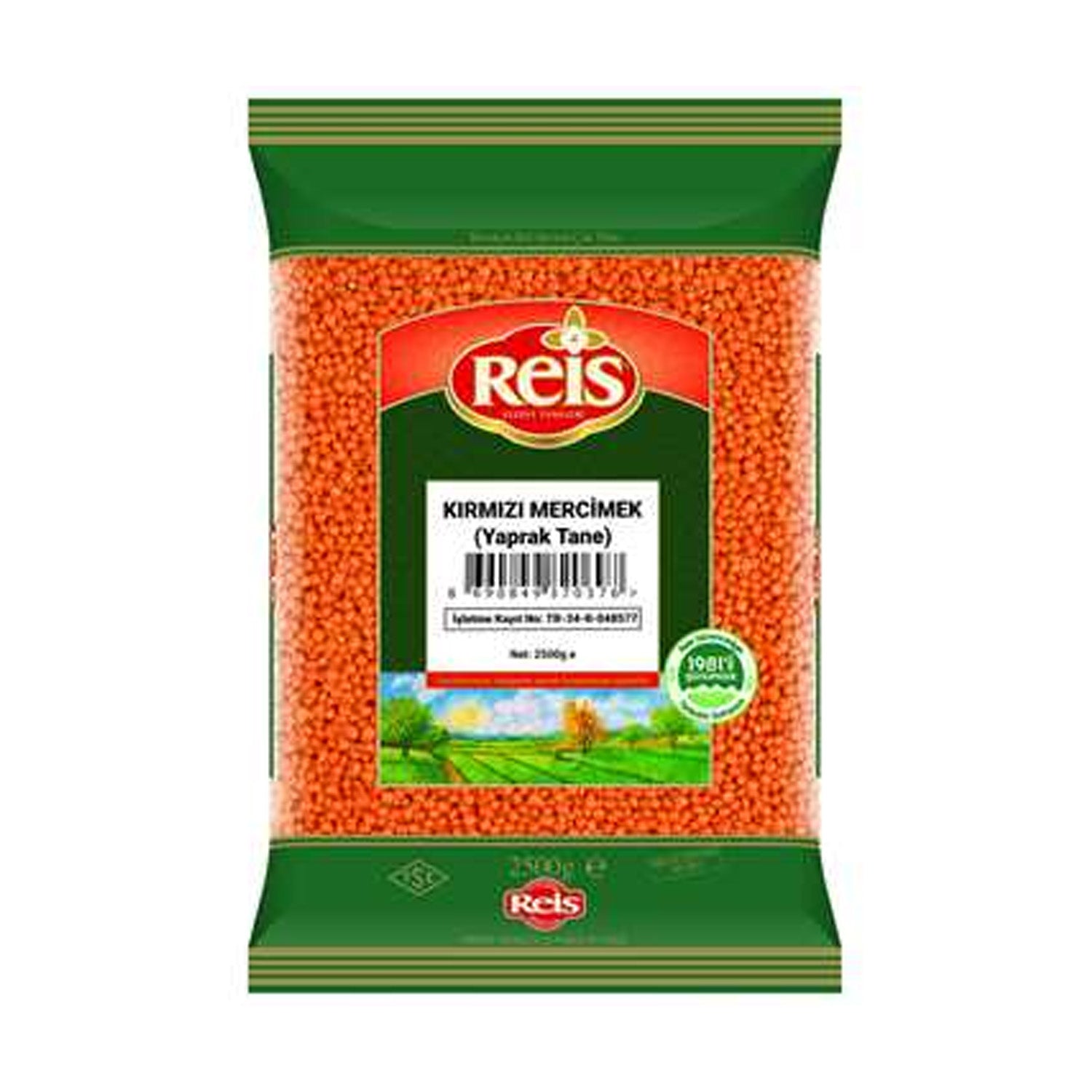 Reis Red Lentil 2.5Kg