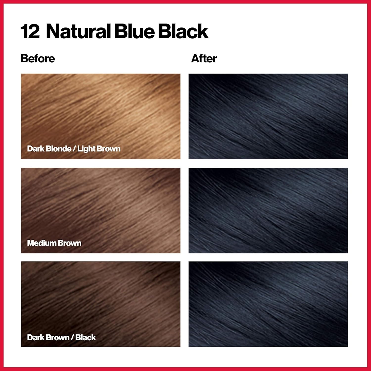 Revlon Colorsilk Natural Blue Black 12