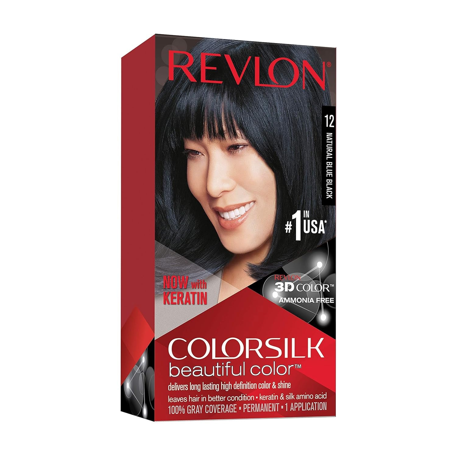 Revlon Colorsilk Natural Blue Black 12
