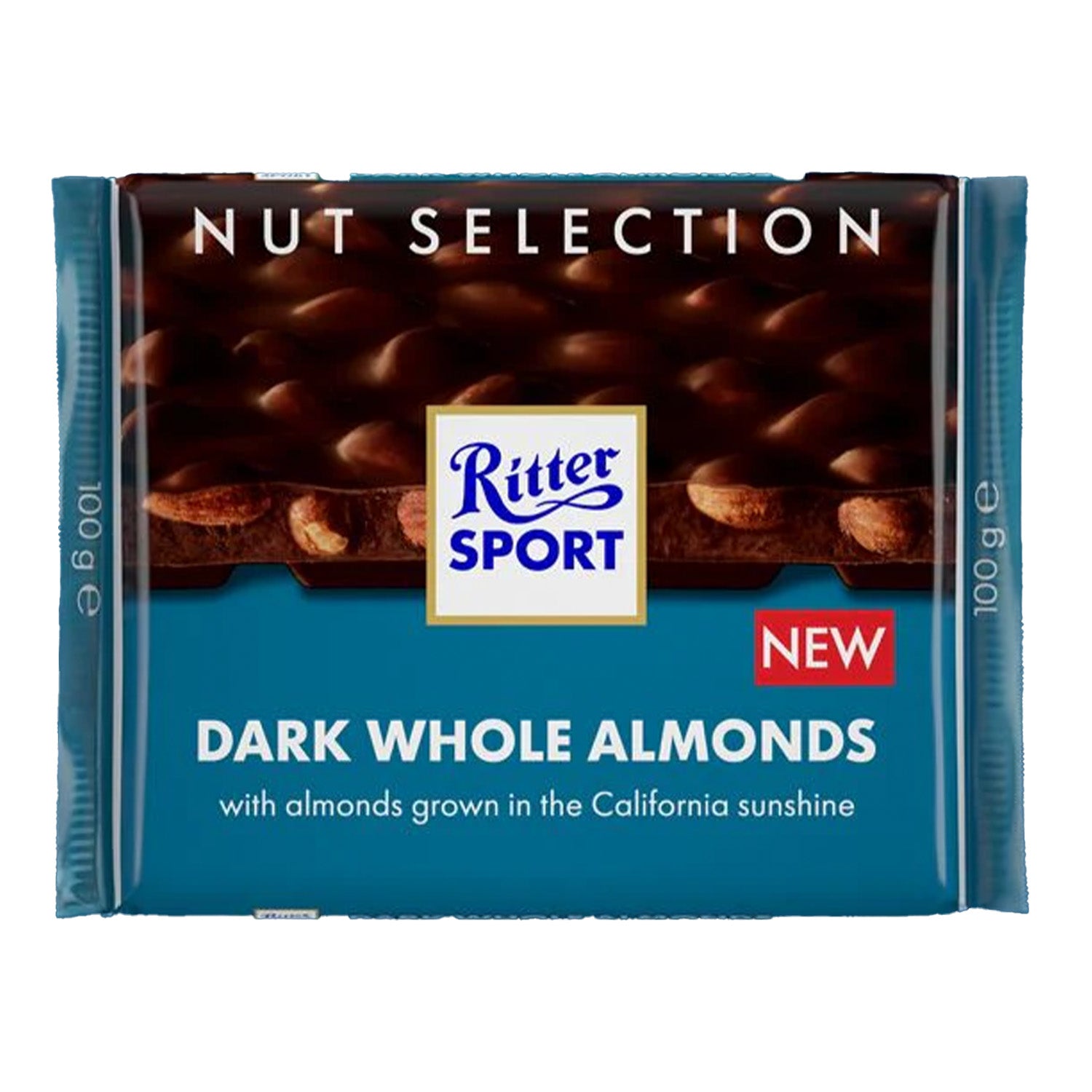Ritter Dark Whole Almond 100G