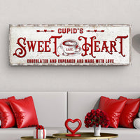 Rustic Cupid's Sweetheart Vintage Sign
