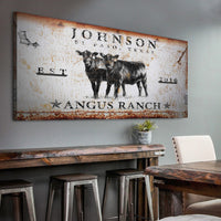 Angus Ranch Sign