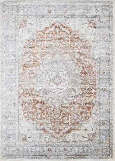 Emke Flat Pile Washable Rug