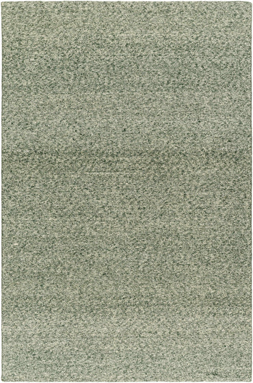Alyra Green Solid Area Rug