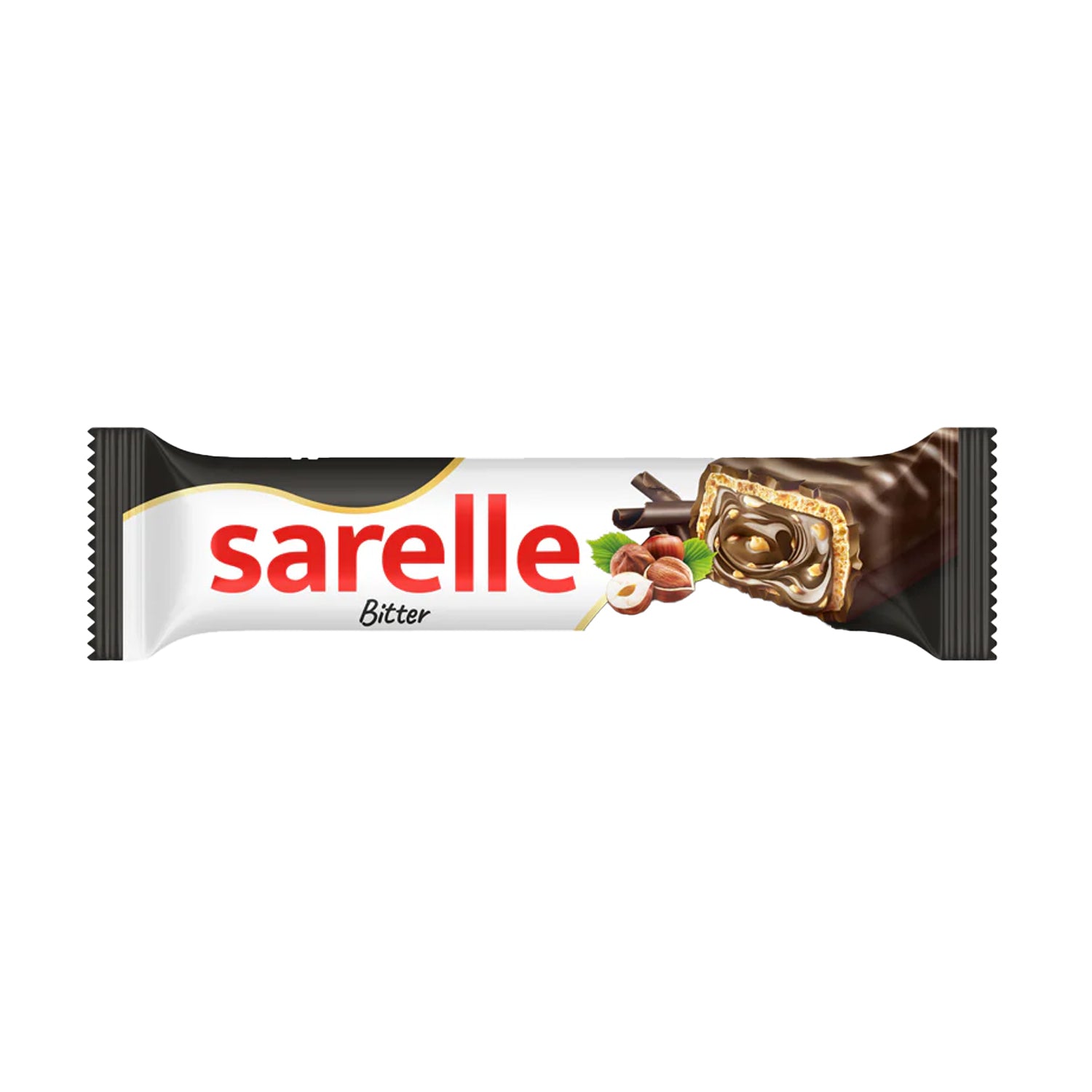 Sarelle Wafer Dark W/Hazelnut 33