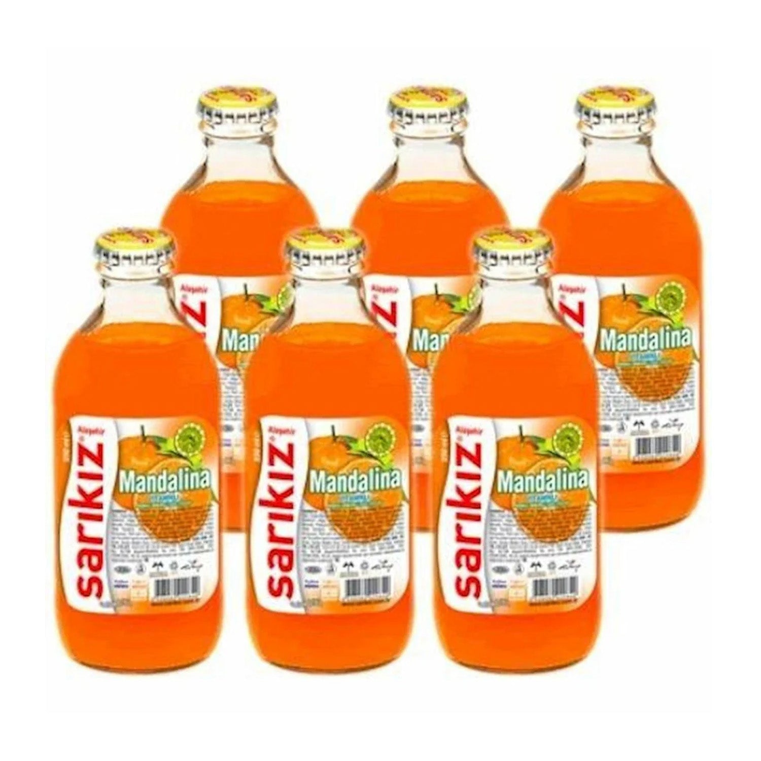 Sarikiz Mineral Water Mandarin 6*200Ml
