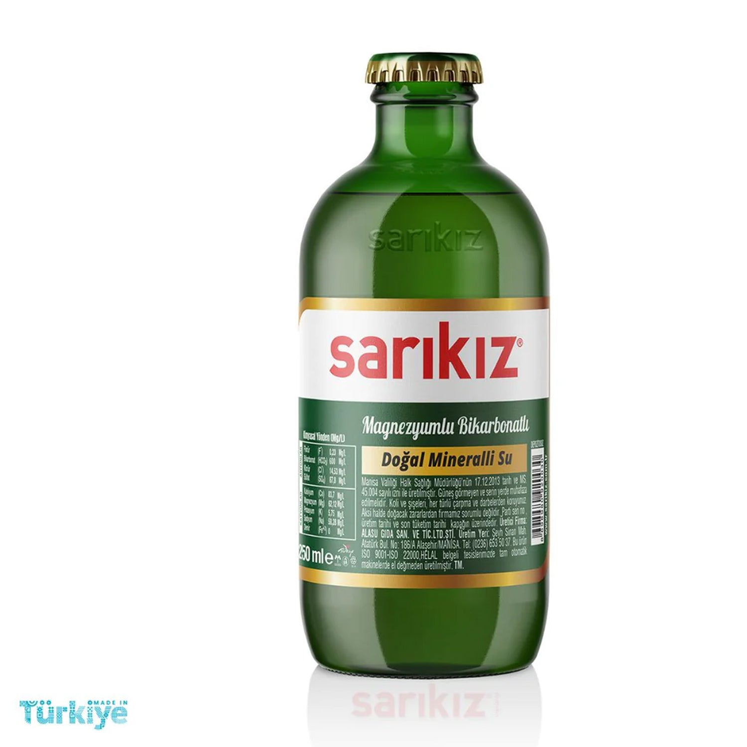 Sarikiz Plain Mineral Water 250Ml