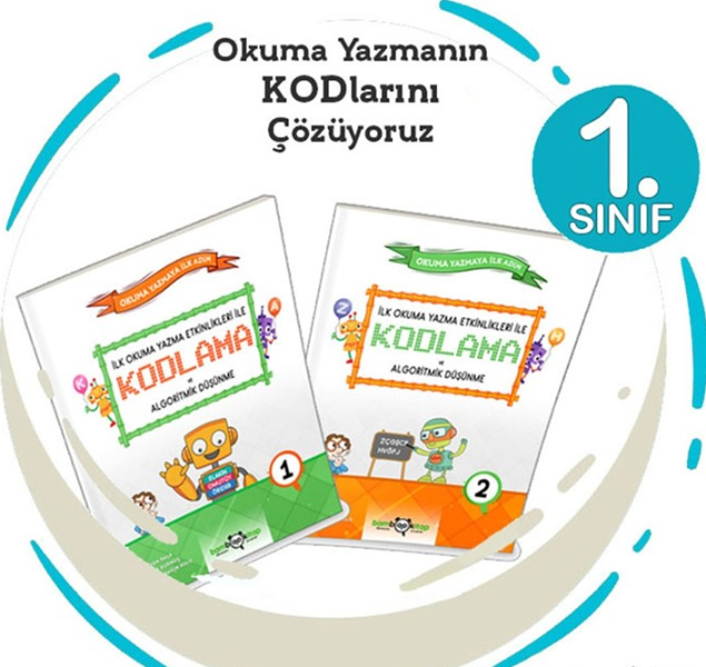 İlk Okuma Yazma Etkinlikleri ile Kodlama 2'li Set