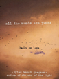 All the Words Are Yours: Haiku on Love (Hardcover)