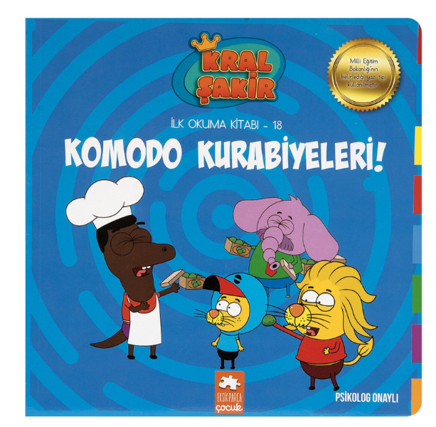 Komodo Kurabiyeleri / Kral Şakir İlk Okuma Kitabı 18