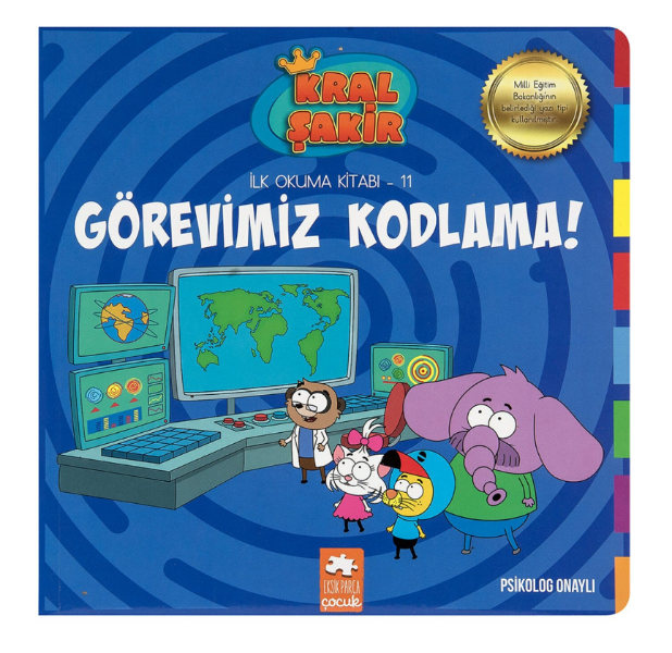 Görevimiz Kodlama / Kral Şakir İlk Okuma Kitabı 11