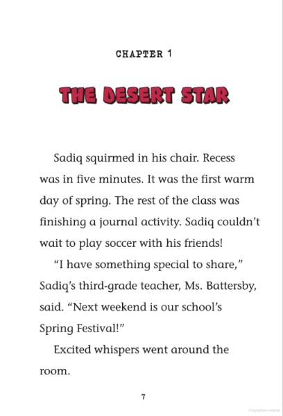 Sadiq and the Desert Star