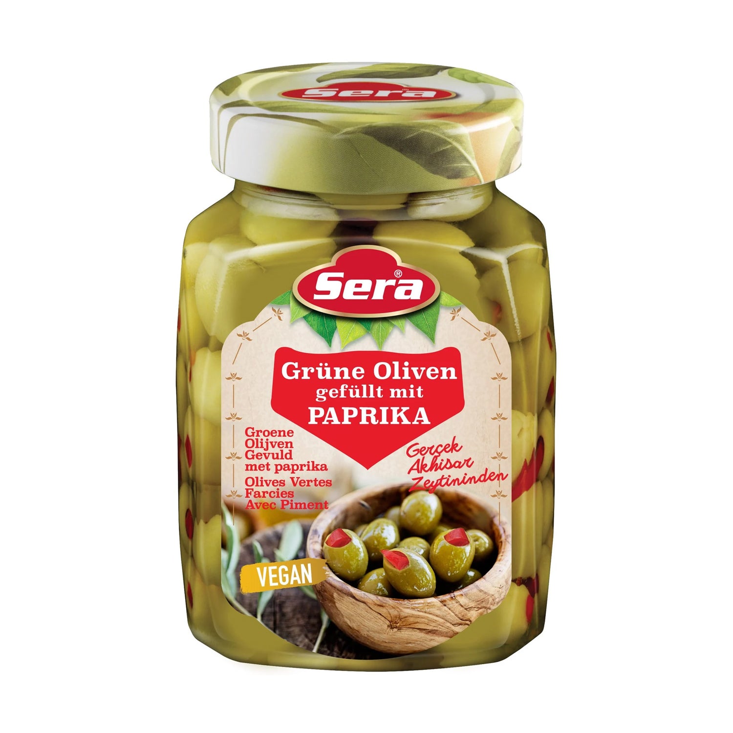 Sera Green Olive Pepper 750 G