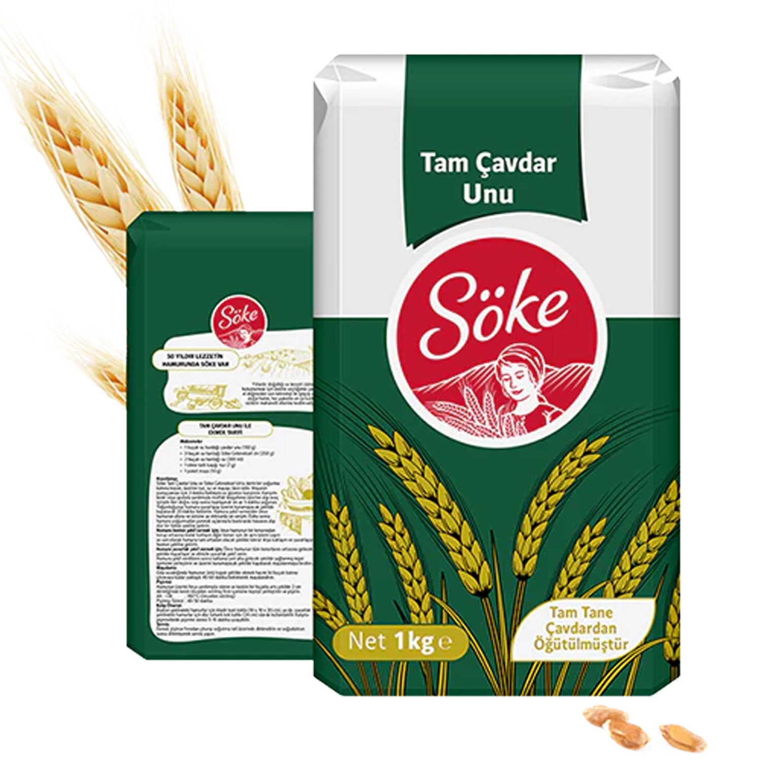Soke Tam Çavdar Unu 1Kg