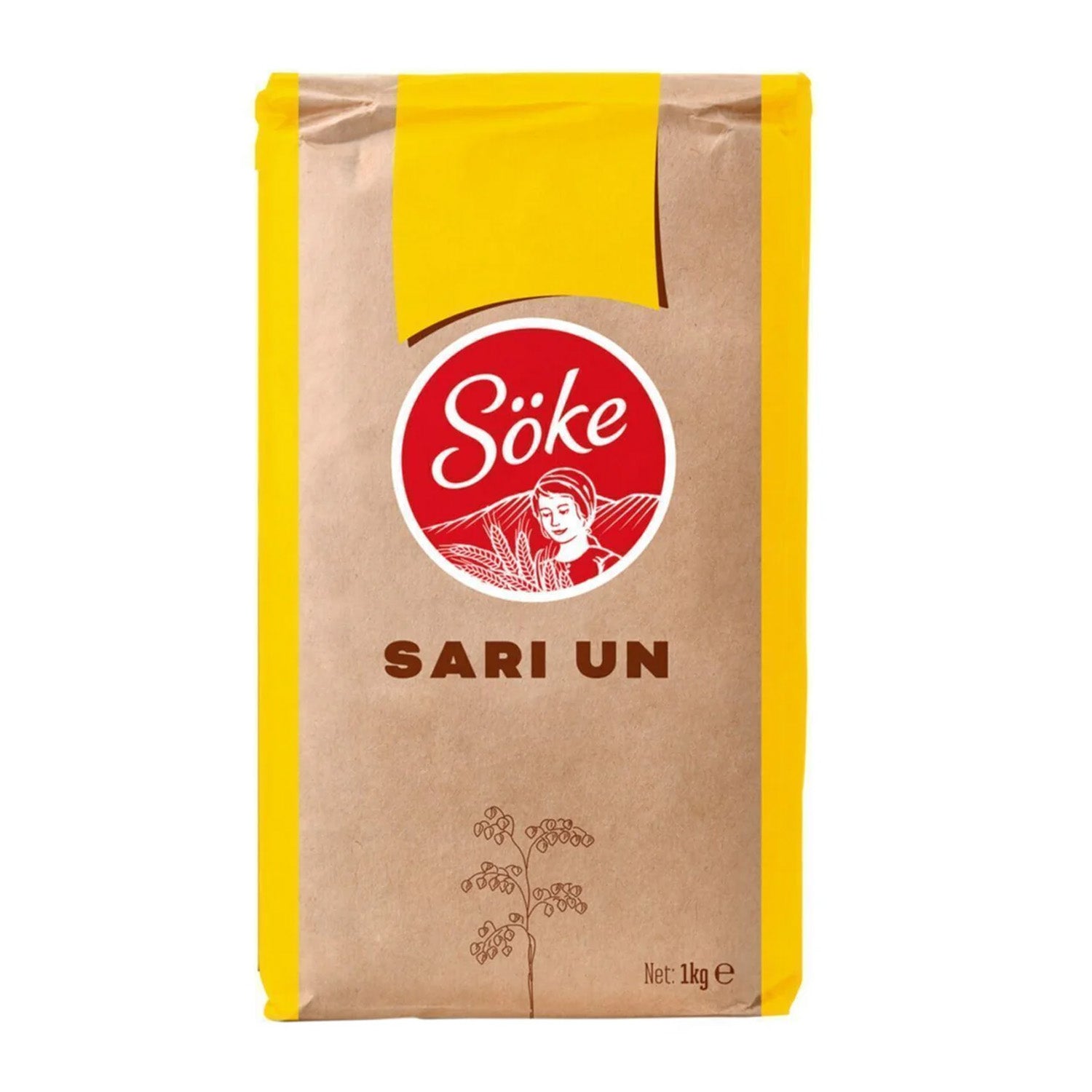 Soke Sarı Buğday Unu 1Kg