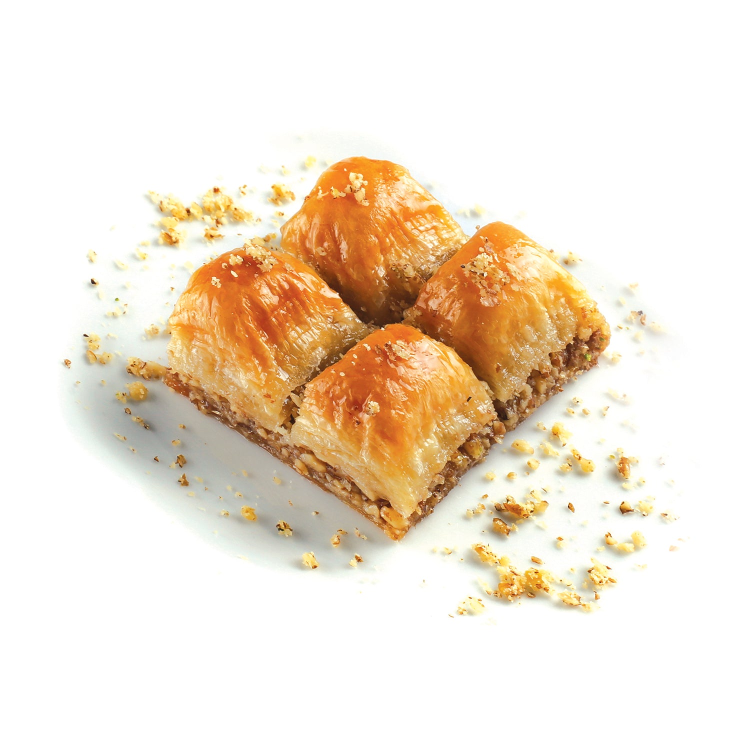 Moda Baklava, Cevizli Kare Dilim, 54 adet, 6 lbs (2700 gr)