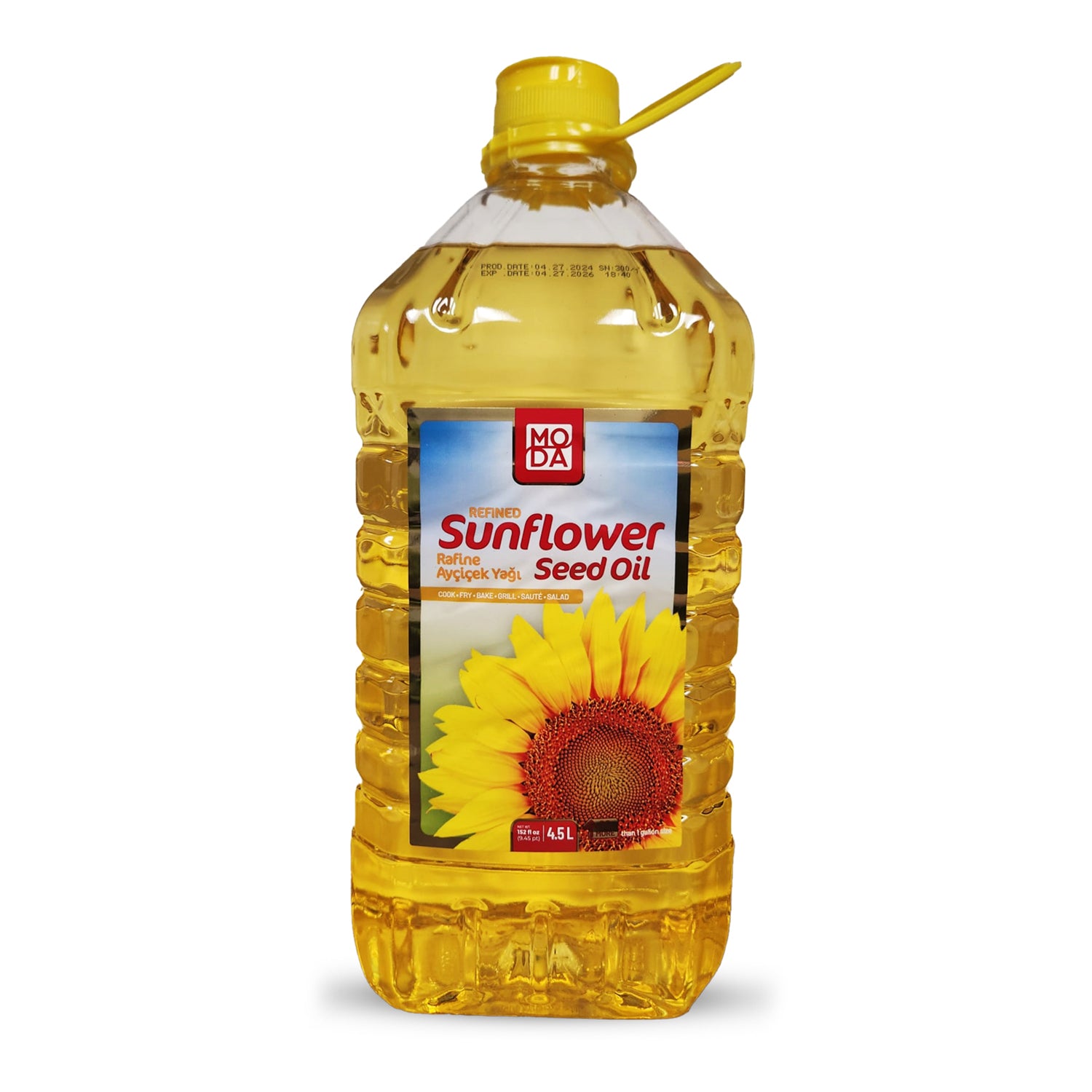 Moda Ayçiçek Yağı 4.5Lt