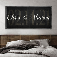Wedding Date Sign