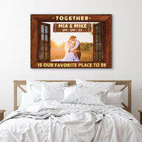 Together Is Our Favorite Place To Be Sign II