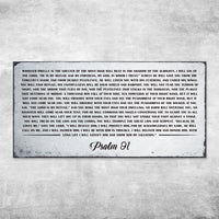 Psalm 91: 'Whoever Dwells in the Shelter of the Most High' Sign - Inspirational Christian Wall Art , Religious Decor
