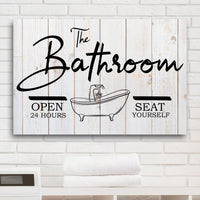 The Bathroom Sign