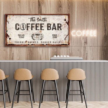 Coffee Bar Sign IV