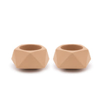 Concrete Mini Tilt Tabletop Planters (Set of 2)