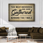 The Best Memories Are Made Gathered Around The Table Sign III