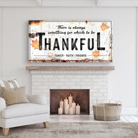 Always Thankful Sign