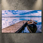 Boat Seascape Canvas Wall Art