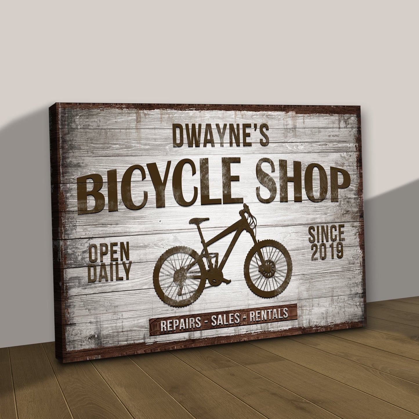 Bike Shop Sign III