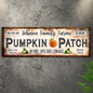 Family Farms Pumpkin Patch Sign