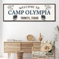 Welcome To Camp Sign