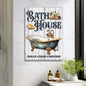 Relax Soak Unwind Bath House Sign