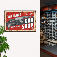 Gun Shop Sign II