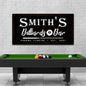 Billiards And Bar Sign II