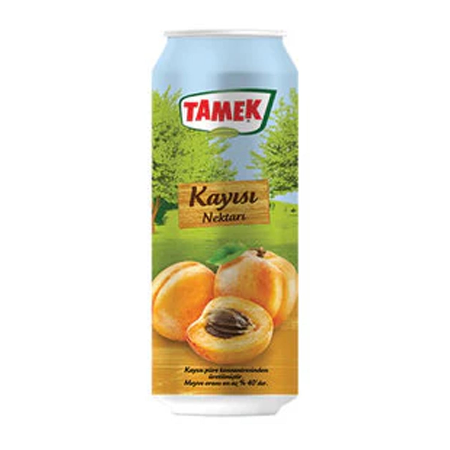 Tamek Kayısı Suyu Teneke 250Ml