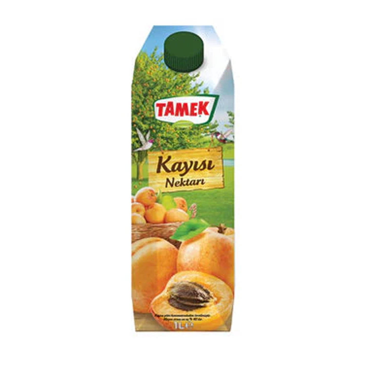 Tamek Kayısı Suyu Tetrapack 1 Lt