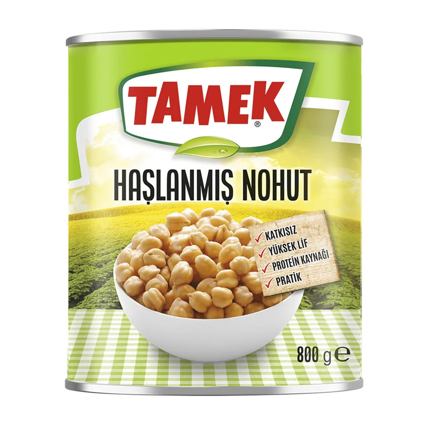 Tamek Haşlanmış Nohut 800G