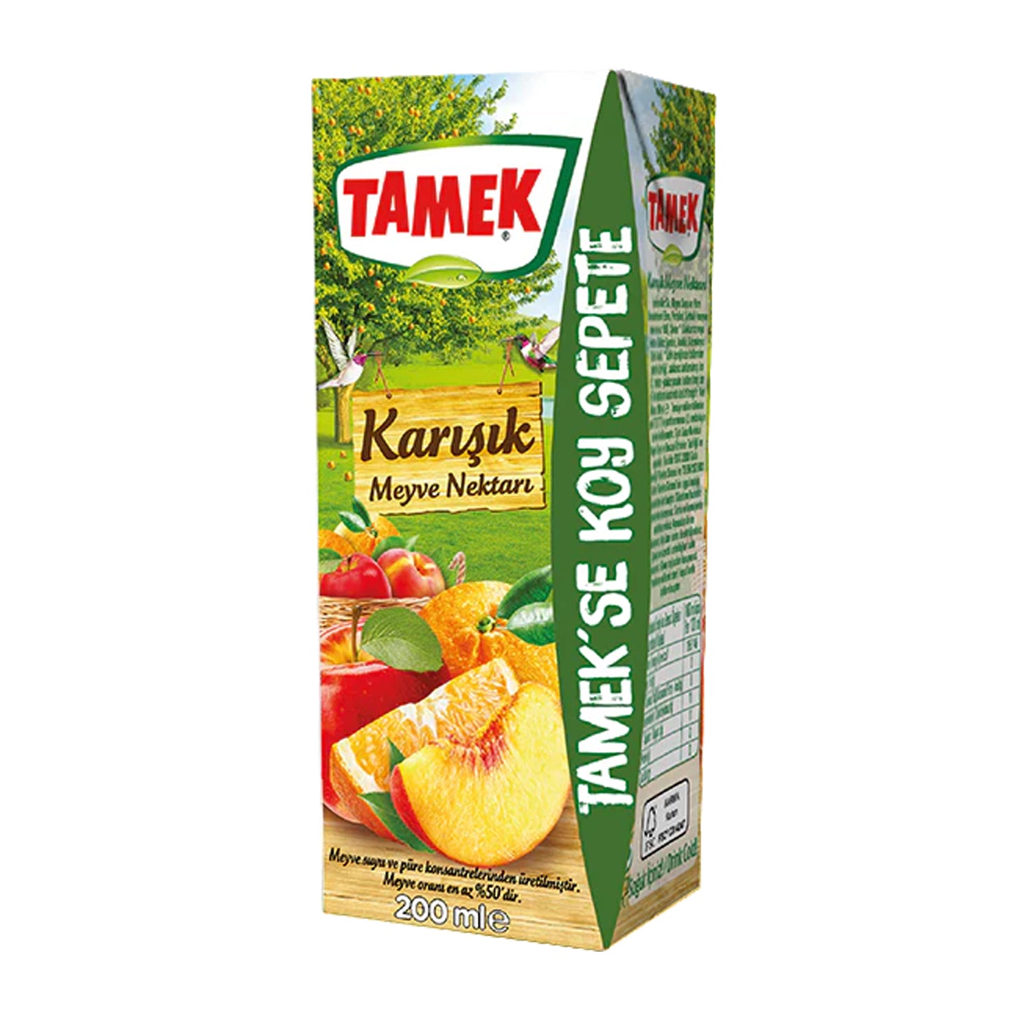 Tamek Karışık Meyve Suyu 200Ml