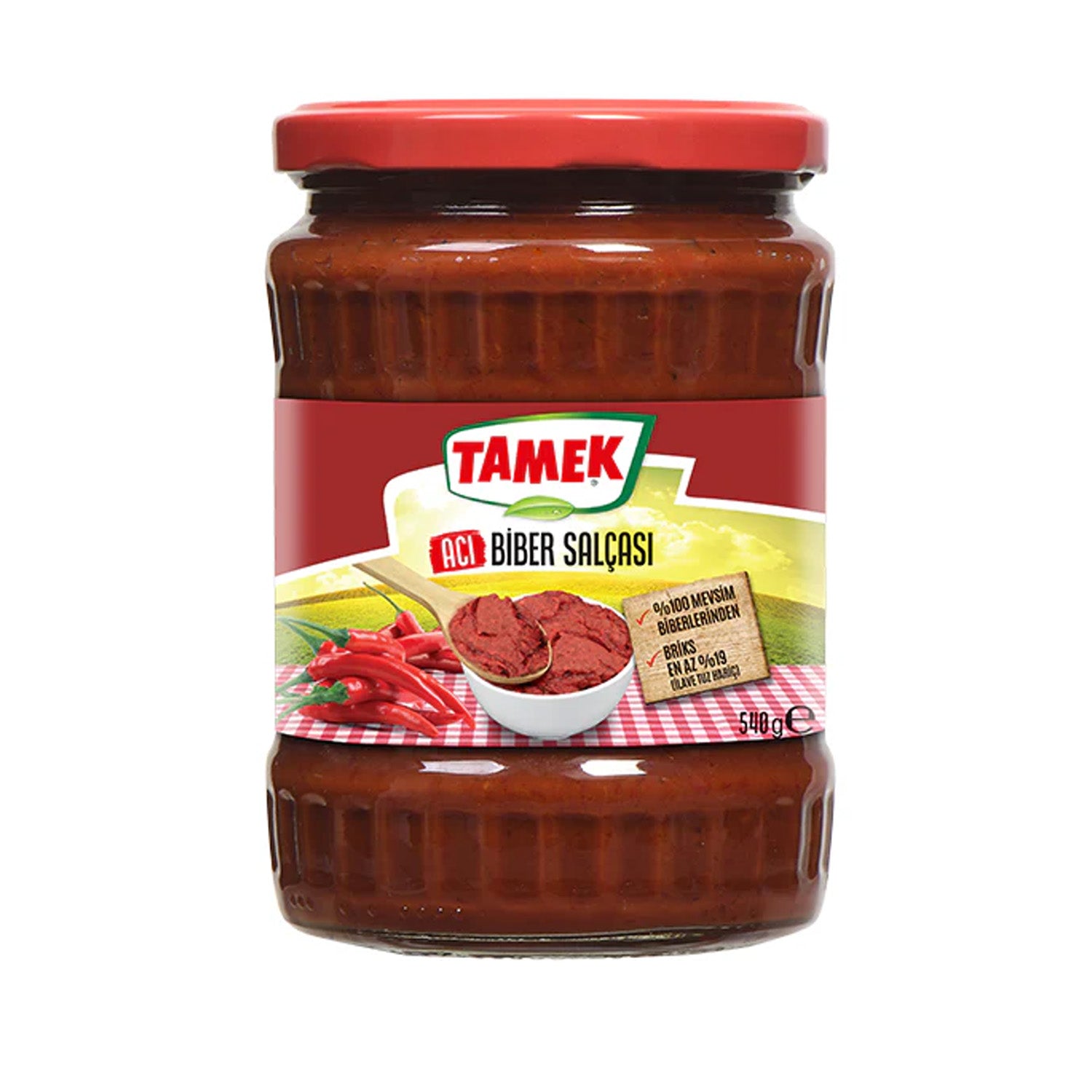 Tamek Pepper Paste Hot 540G