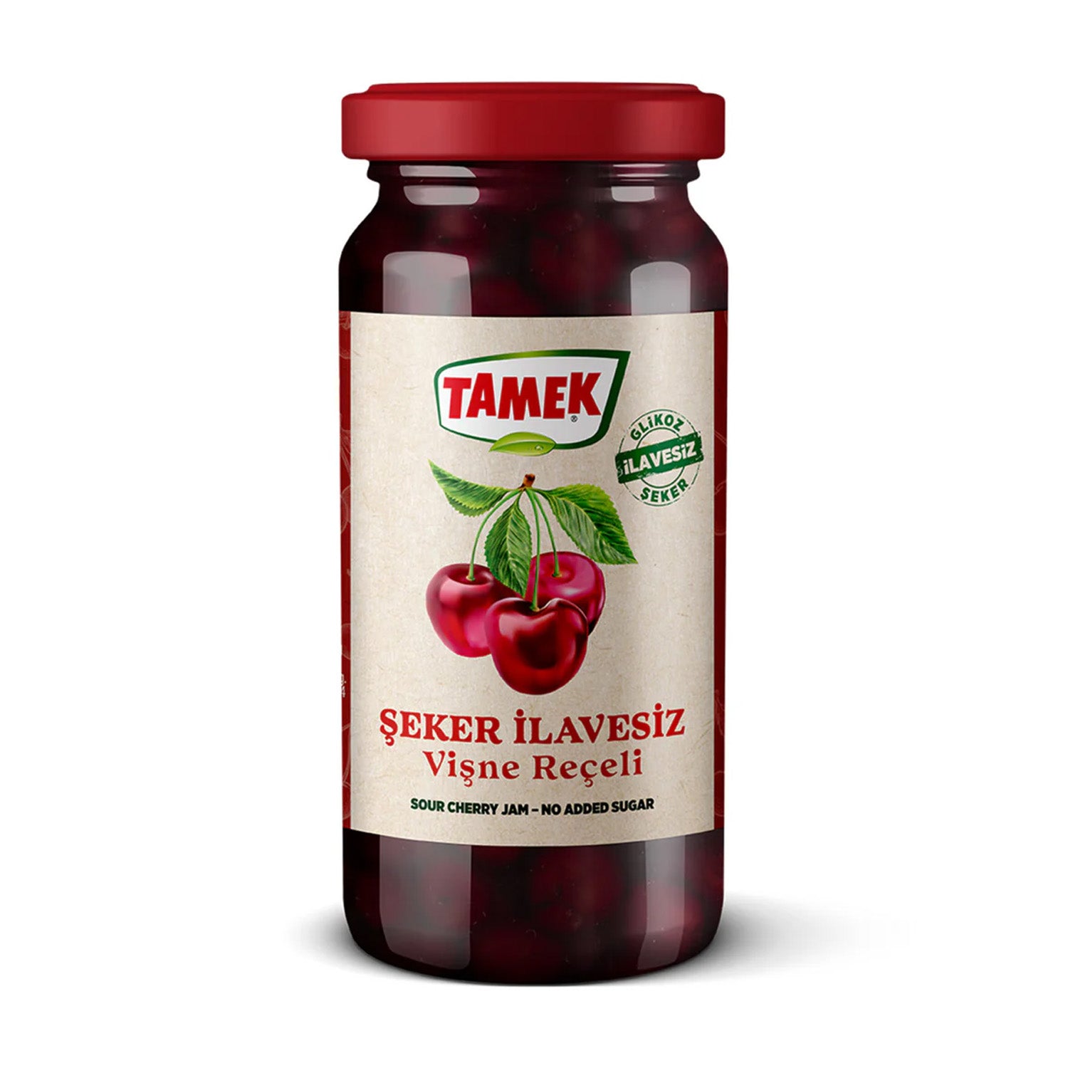 Tamek Vişne Reçeli Şekersiz 290Gr
