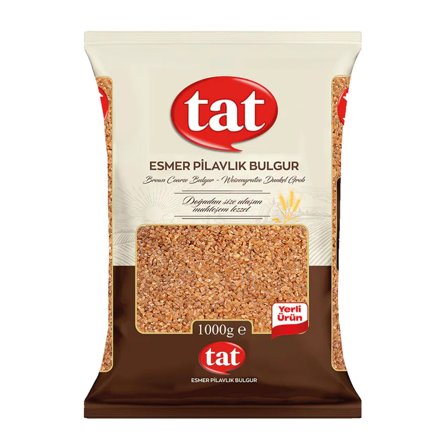 Tat Brown Coarse Bulgur 1Kg